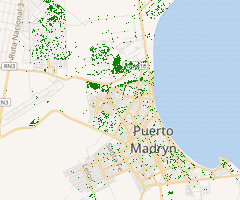 Superficie verde basada en VHR - Monteros