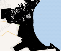 Población desagregada basada en VHR - Puerto Madryn