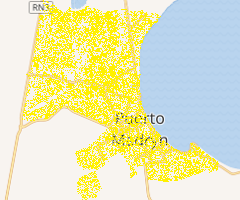 Clasificación de coberturas del suelo basada en VHR - Puerto Madryn